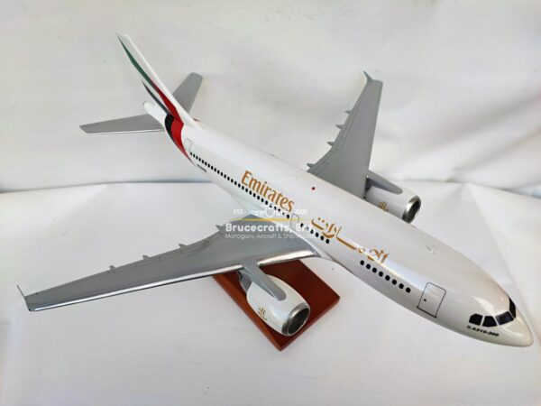 Model of A310-300 Emirates Airlines with detailed craftsmanship.